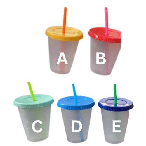 16oz Confetti Colour Change cold cup